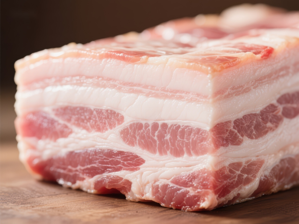 新鲜五花肉